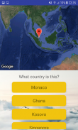 Quiz de connaissances sur la géographie du monde screenshot 0