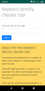 Free Keyword Density Checker screenshot 2