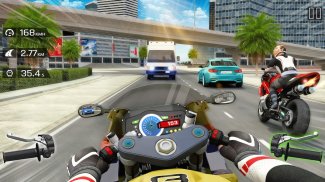 Ninja Bike Racing Smash Game screenshot 0