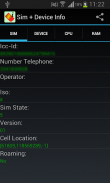 Sim Device Info screenshot 2