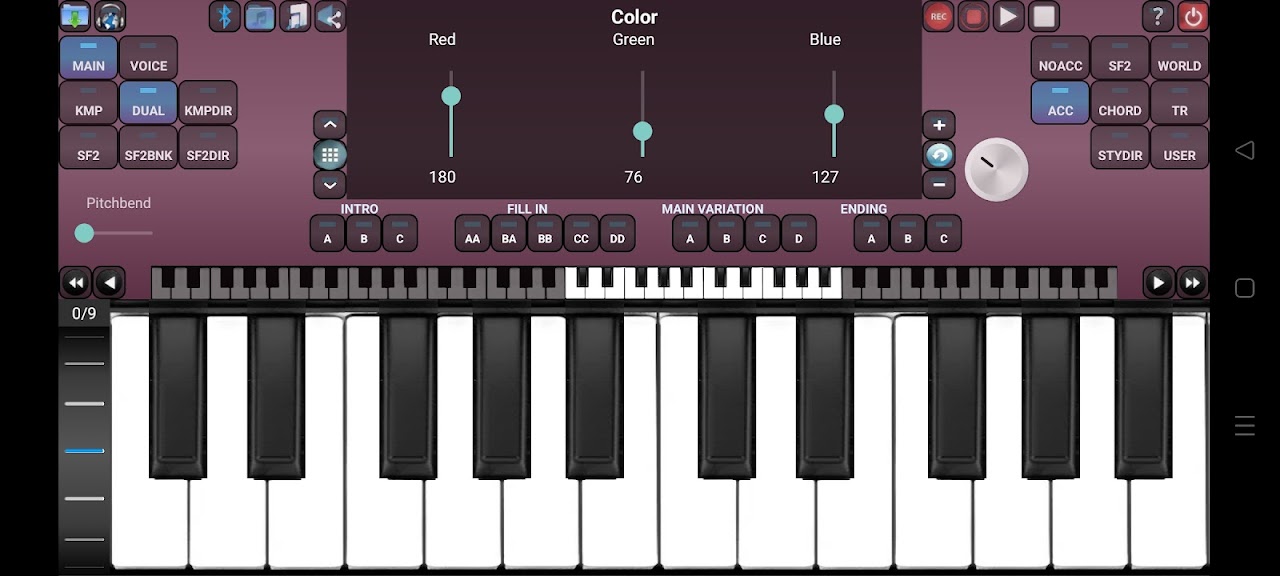 Midi keyboard app store for android