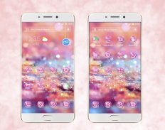 Pink Love Sweet theme & HD wallpapers screenshot 0