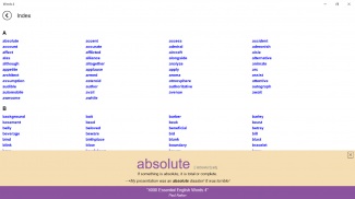 4000 Essential English Words 4 screenshot 1