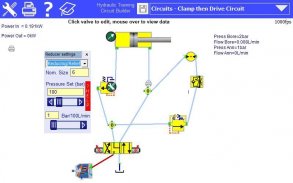 Hydraulic Circuit Simulator screenshot 0