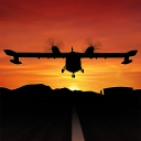 Airplane Alert Extreme Landing Icon