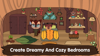 Animal Town - My Squirrel House para crianças screenshot 2