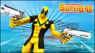Real Ninja Superhero Las Vegas gangster Fight screenshot 1