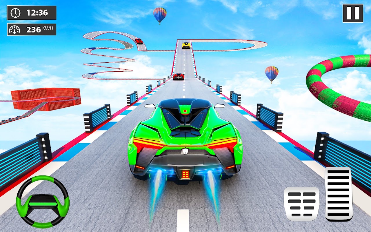 Play Car Stunts Games Mega Ramp Car Jump Car Games 3D