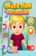 Injection Doctor Kids Games screenshot 0