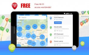 Free WiFi App: WiFi map, passwords, hotspots screenshot 1