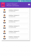 Ezy import export contacts screenshot 3