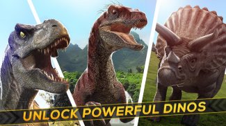 Jurassic Run Attack - Dinosaur Era Fighting Games screenshot 1