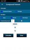 Interest Calculator: Simple, C screenshot 7