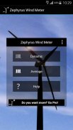 Zephyrus Lite Wind Meter screenshot 0