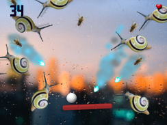 Annoy a Fly :Hit annoying flies with a ball screenshot 0