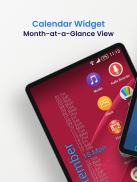 Calendar Widget - Monthly screenshot 0