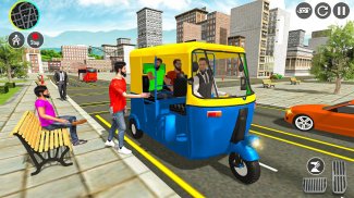 Auto Rickshaw game 3D car game screenshot 1