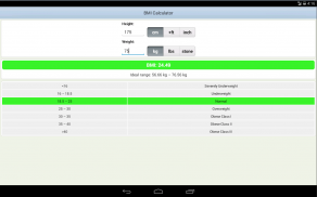 BMI Calculator screenshot 3