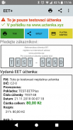 EET Plus pokladna jednoduše zdarma screenshot 8