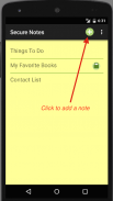 Secure Notes screenshot 1