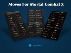 Moves For Mortal Kombat X screenshot 1