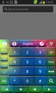 GO لوحة المفاتيح اللون HD screenshot 7