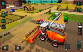 Big Farming Tractor Simulator Harvestr Real Farmer screenshot 8