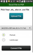 Spreadsheet to PDF screenshot 1