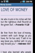 Money Quotes from Bible Verses screenshot 9