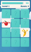 水果为孩子们的记忆游戏 screenshot 2