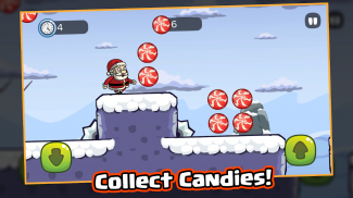 Santa Run 2D Xmas Santa Runner screenshot 0