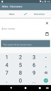 Miles - Kilometers screenshot 0
