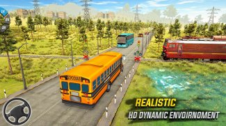 Autobús escolar: juego 3d screenshot 3