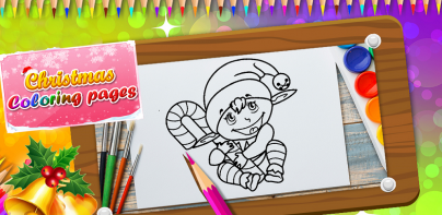 Christmas Santa Coloring Book