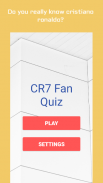 CR7 Fan Quiz screenshot 0