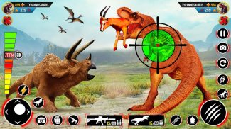 Wilde Dinojagd-Waffenspiele screenshot 2