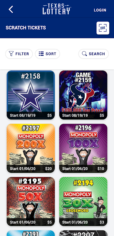 Newest Version Dallas Cowboys Scratch-Off Tickets Available Now