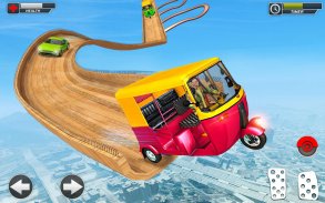 Tuk Tuk Rikshaw Ramp Stunt 3D screenshot 6