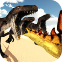 Hungry Raptor Desert Dino Hunt icon