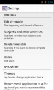 Timetable screenshot 8