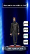 Man Leather jacket Photo Suit : Cut Paste Editor screenshot 6