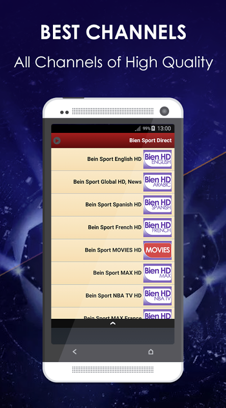 Bein sport apk online streaming tv