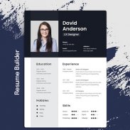 CV Maker App - Resume Builder screenshot 1