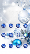 Blue shine ball APUS launcher theme & HD wallpaper screenshot 3