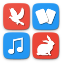 Flashcards for Kids. Animal sounds and puzzles Icon
