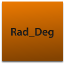 radian degree conversion app Icon