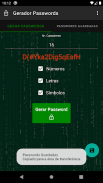 Gerador Passwords screenshot 1