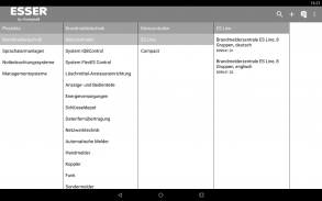 ESSER e-Catalog screenshot 0