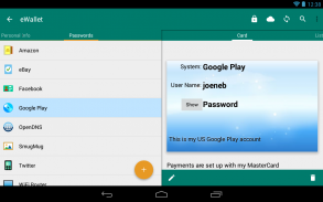 eWallet - Password Manager screenshot 13