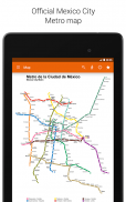 Mexico City Metro - map and route planner screenshot 10